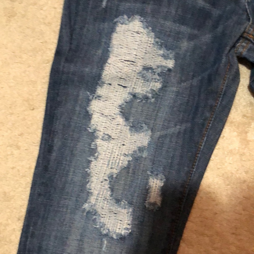 Alloy LONG distressed jeans - Picture 2 of 4